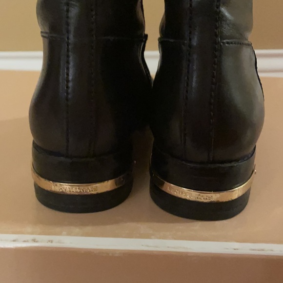Michael Kors Black Leather Boots - Picture 10 of 15
